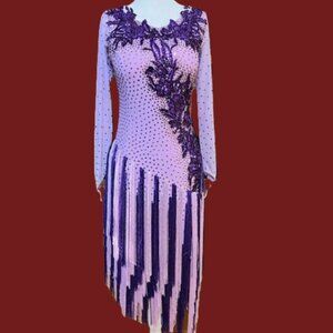 Ballroom Latin fringe dress
